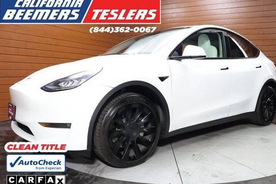 TESLA MODEL Y 2022 7SAYGDEE7NF329087 image
